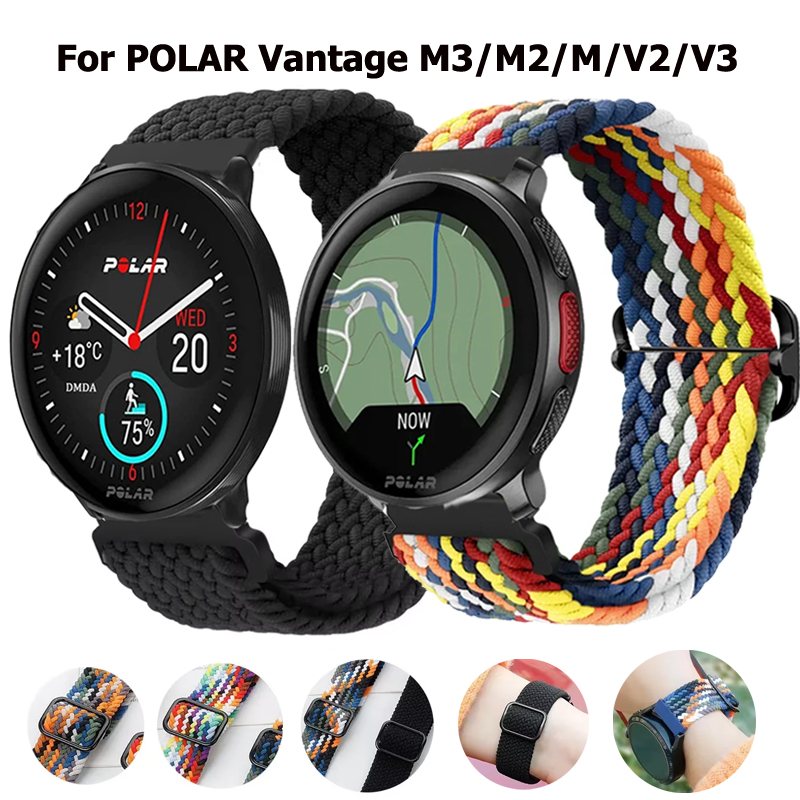 Solo Loop Strap - 22mm 20mm trançado solo loop para