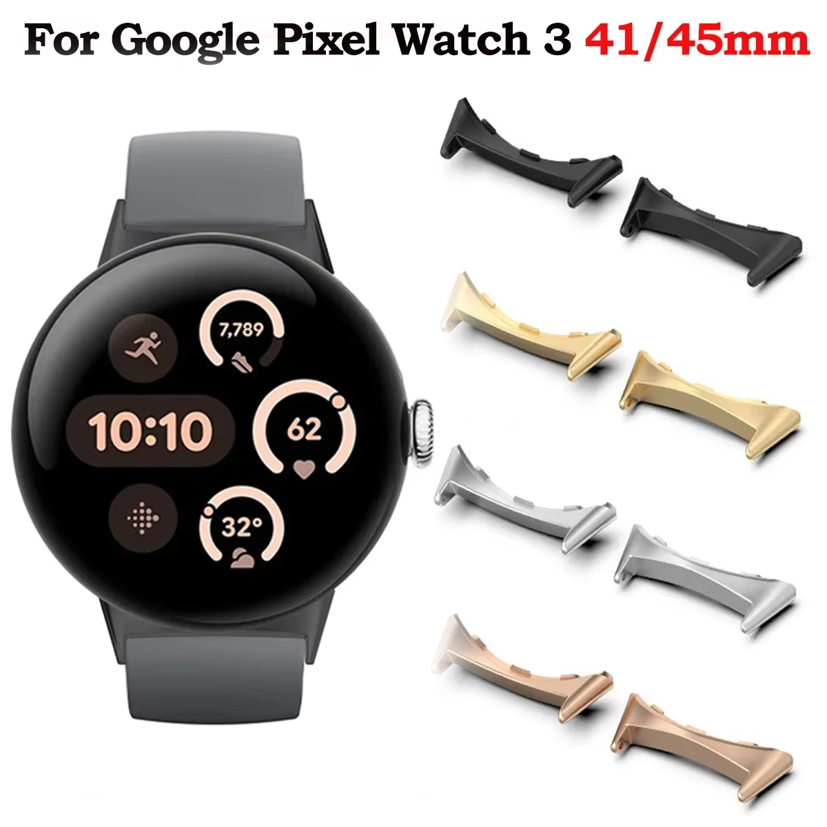 Smartwatch Straps & Accessories - Adaptador de conector de pulseira de