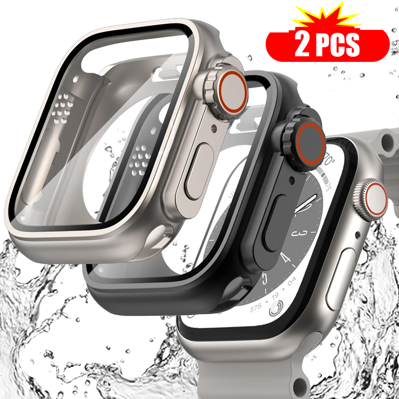 Apple Smartwatch Accessories - Vidro Temperado e Capa para Apple