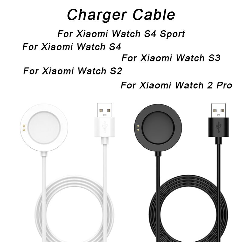 Xiaomi Smartwatch S3 Accessories - Carregador Magnético Cabo USB de 100cm