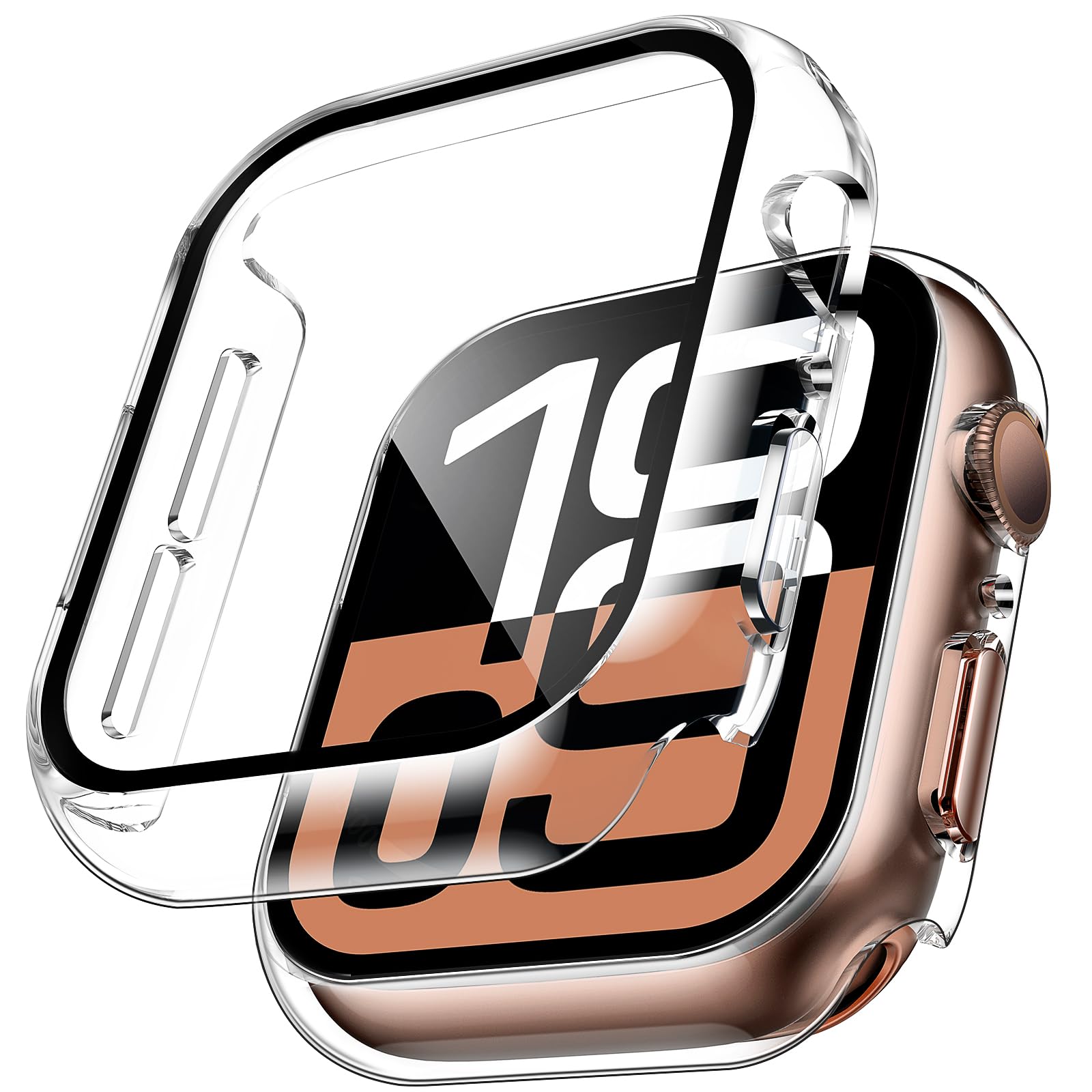 Apple Smartwatch Accessories - 2 pçs caso de vidro temperado