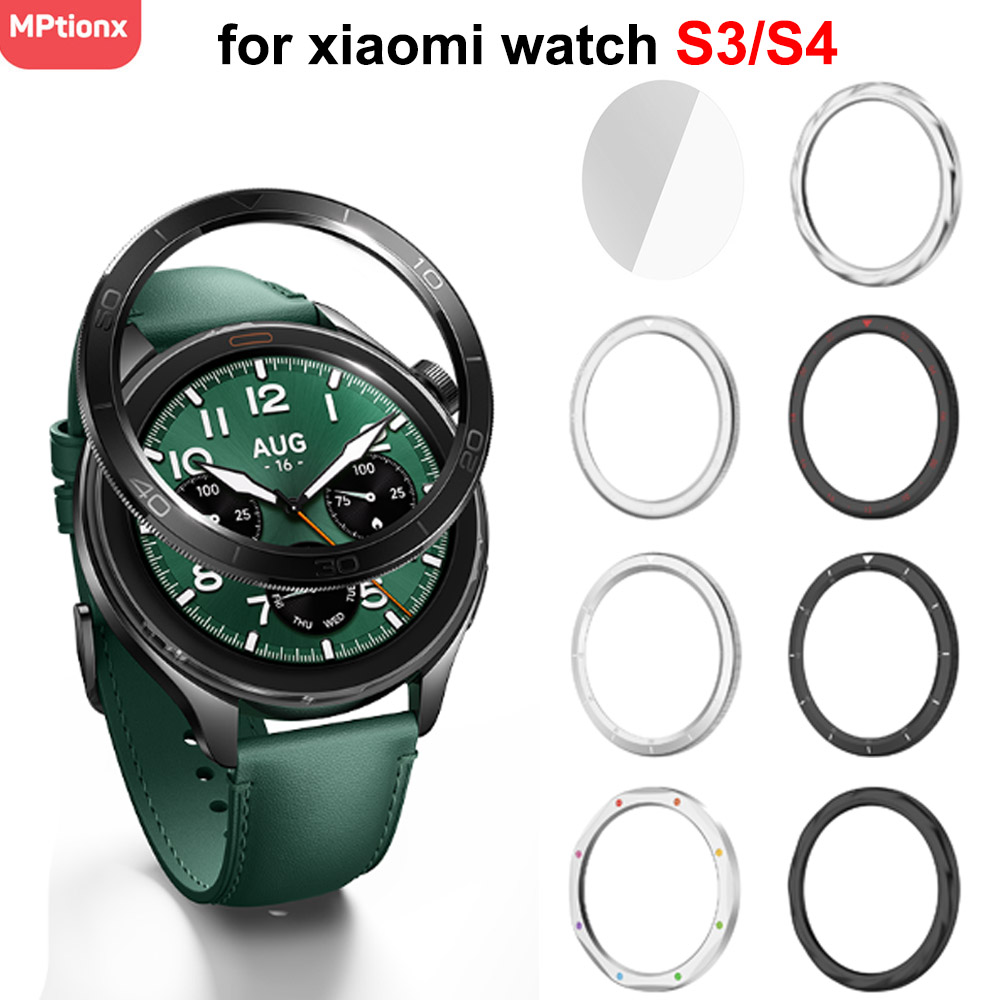 Xiaomi Smartwatch S3 Accessories - Anel de moldura de metal para