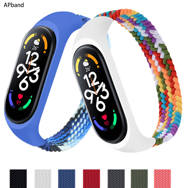 Solo Loop Strap - Miband4 miband5 pulseira para xiaomi mi