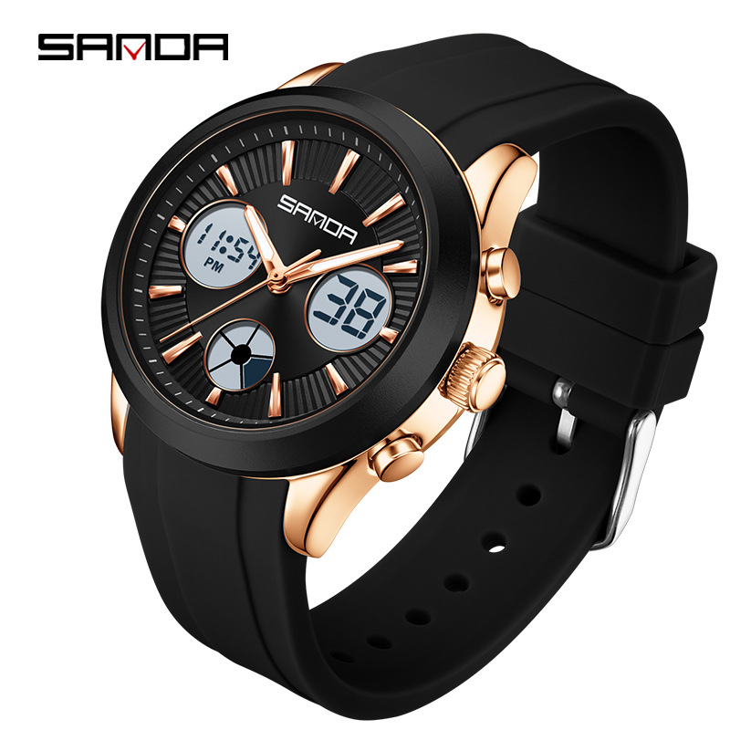 Smartwatch Nexus - Relógio eletrônico SANDA luminoso, multifuncional, esportivo,