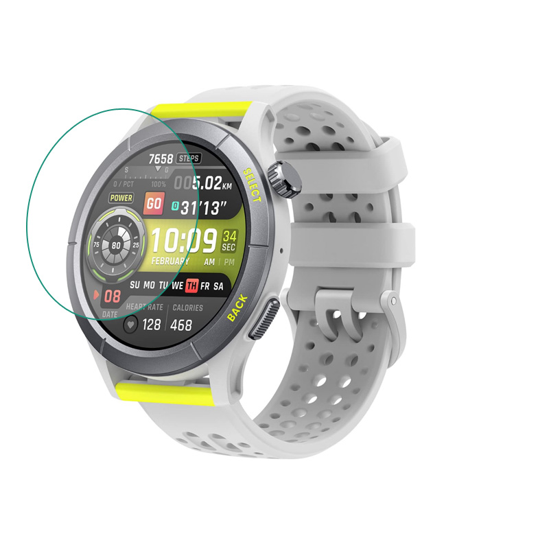 Amazfit Smartwatch Accessories - Vidro duro smartwatch hd película protetora