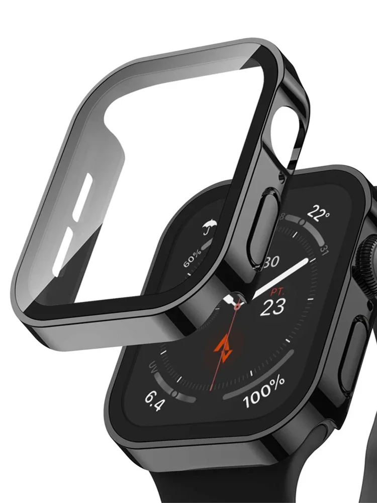 Smartwatch Watch Accessories For Women - Vidro + capa para apple watch