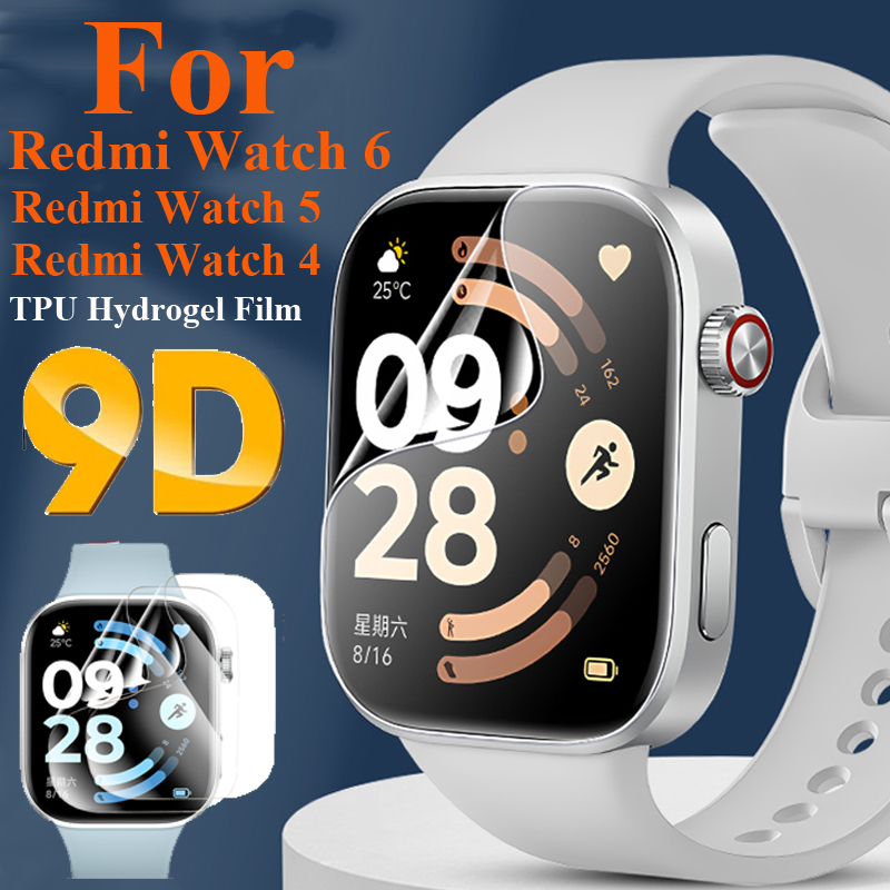 Watch Face Protector - Película protetora de hidrogel para redmi