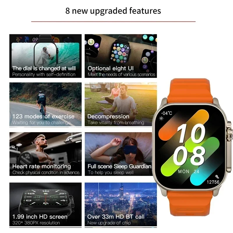 Novo Relógio T10 Ultra Smart W - Smartwatch Nexus avaliação e preço