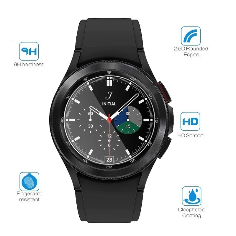 Vidro temperado compatível par - Watch Face Protector avaliação e preço
