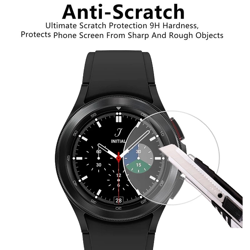 Vidro temperado compatível par - Watch Face Protector avaliação e preço