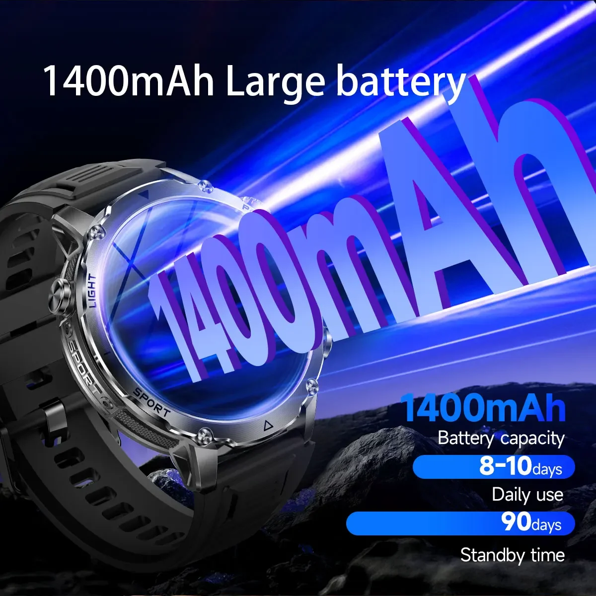 Smartwatch Masculino com Bater - Smartwatch Batam avaliação e preço