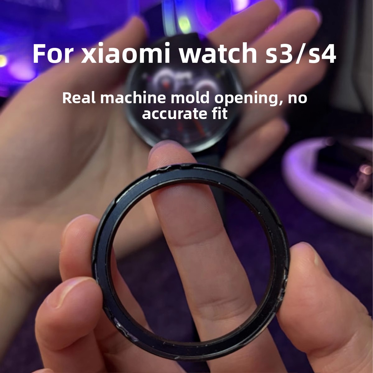 Anel de Metal para Bezel de Re - Xiaomi Smartwatch S3 Accessories avaliação e preço