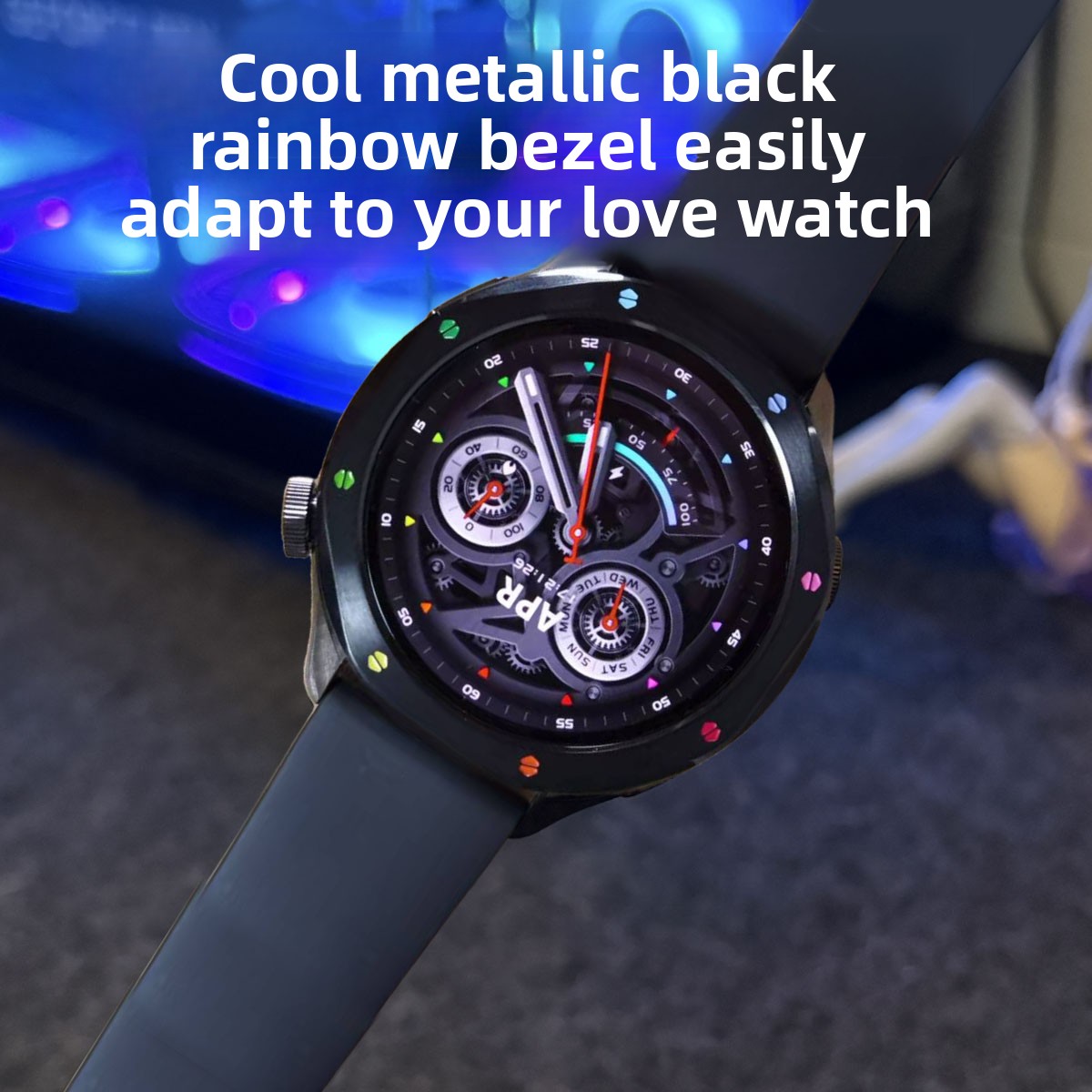 Anel de Metal para Bezel de Re - Xiaomi Smartwatch S3 Accessories avaliação e preço