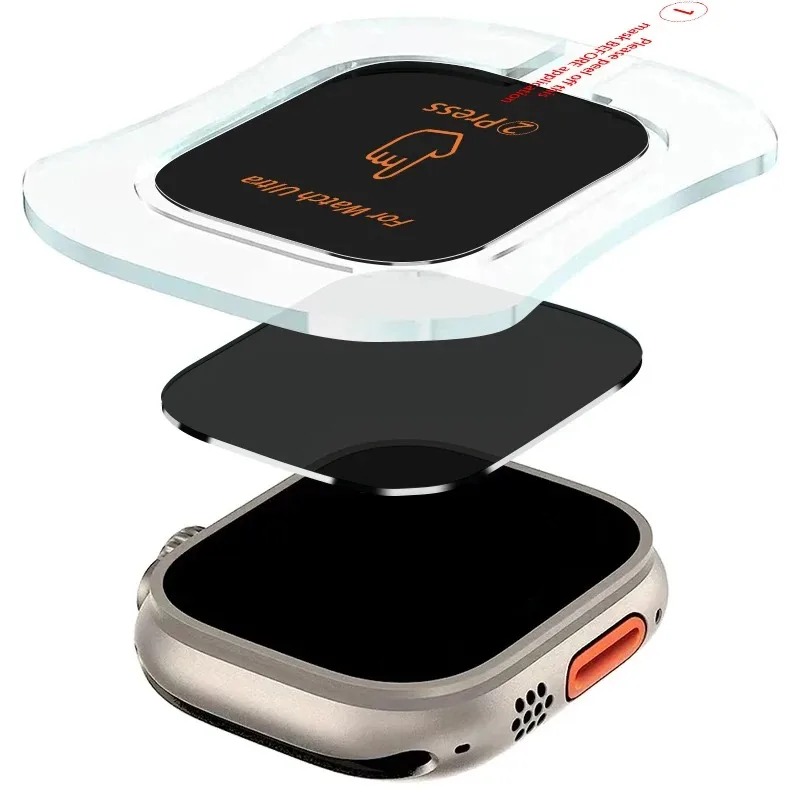 Vidro temperado para apple wat - Watch Face Protector avaliação e preço