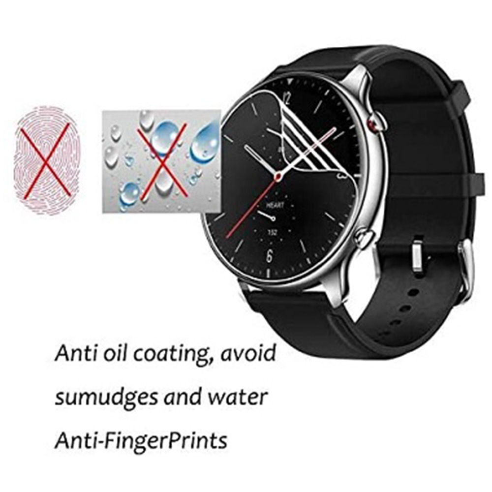 3/6 pçs filme de hidrogel tran - Watch Face Protector avaliação e preço