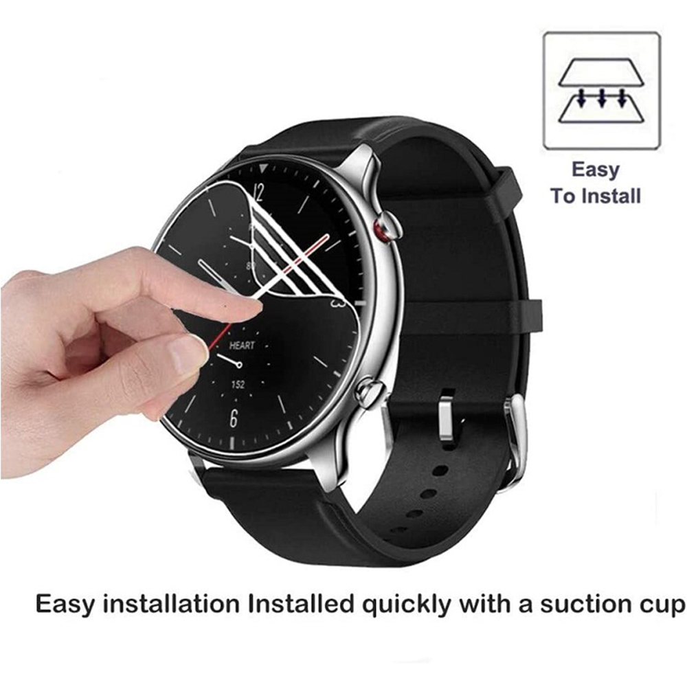 3/6 pçs filme de hidrogel tran - Watch Face Protector avaliação e preço