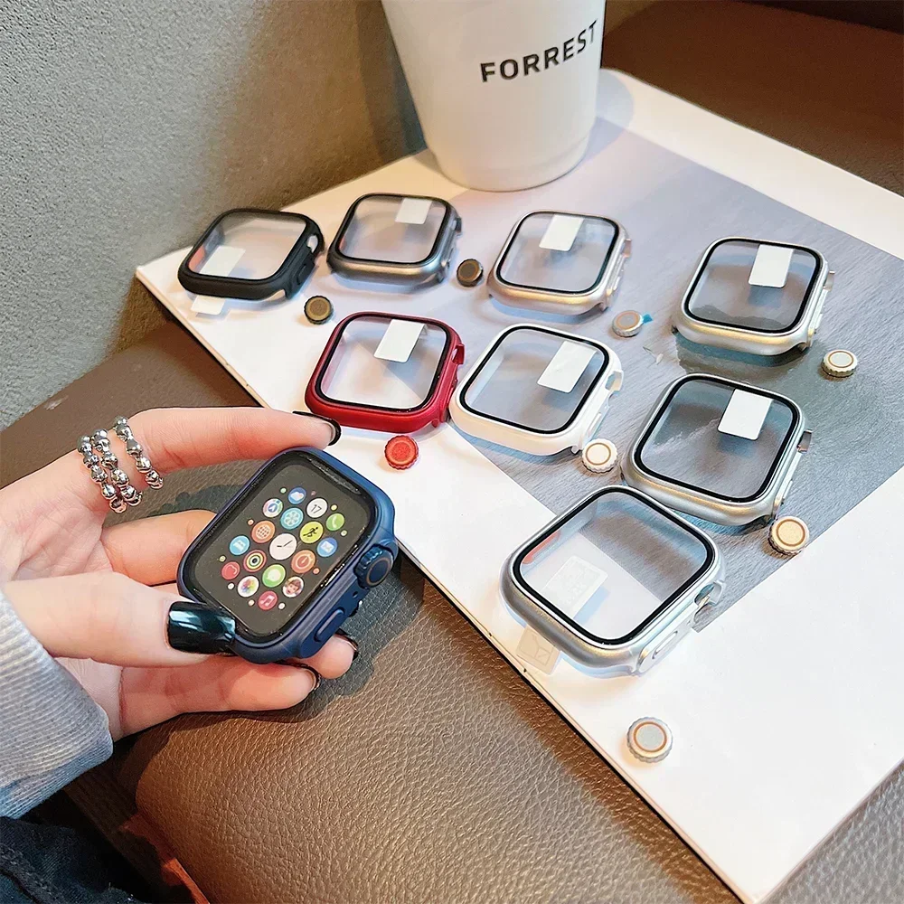 Vidro Temperado e Capa para Ap - Apple Smartwatch Accessories avaliação e preço