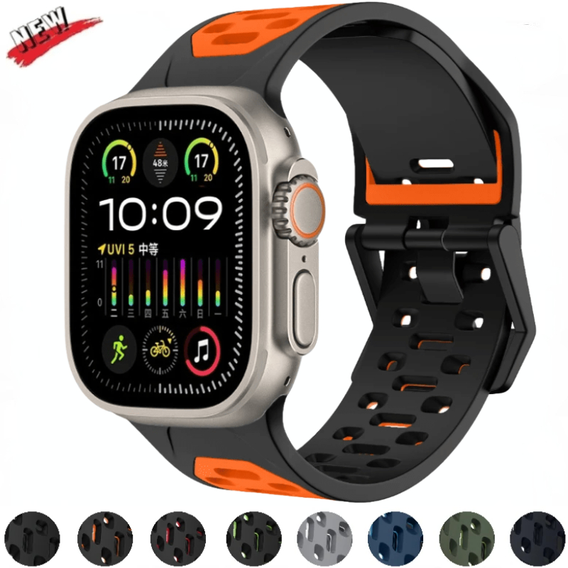 Pulseira de silicone para appl - Apple Smartwatch Accessories avaliação e preço
