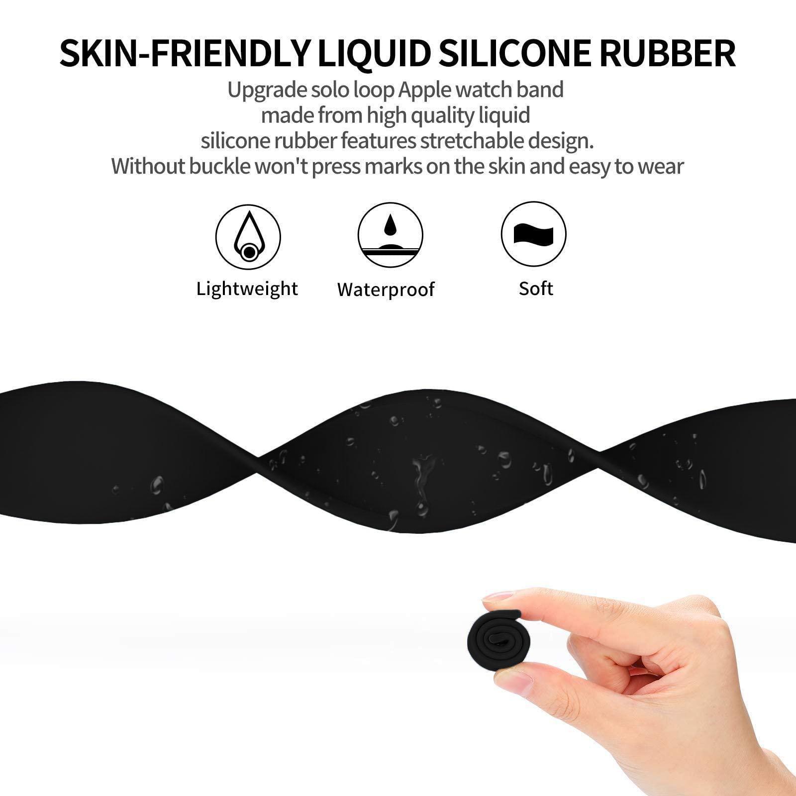 Solo loop silicone para apple  - Solo Loop Strap avaliação e preço