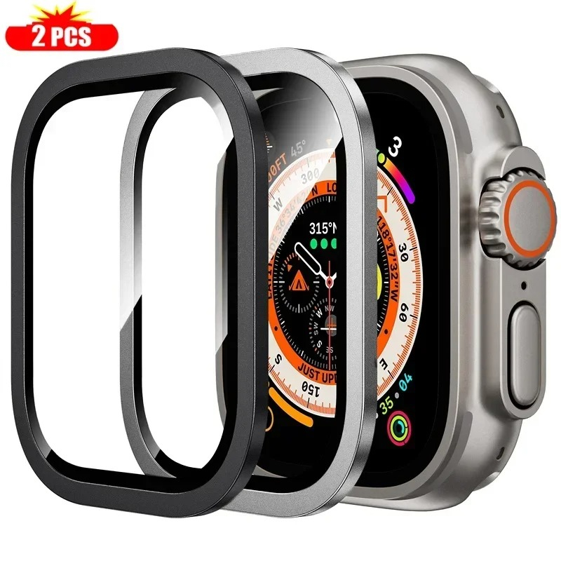 2 pçs vidro temperado para app - Apple Smartwatch Accessories avaliação e preço