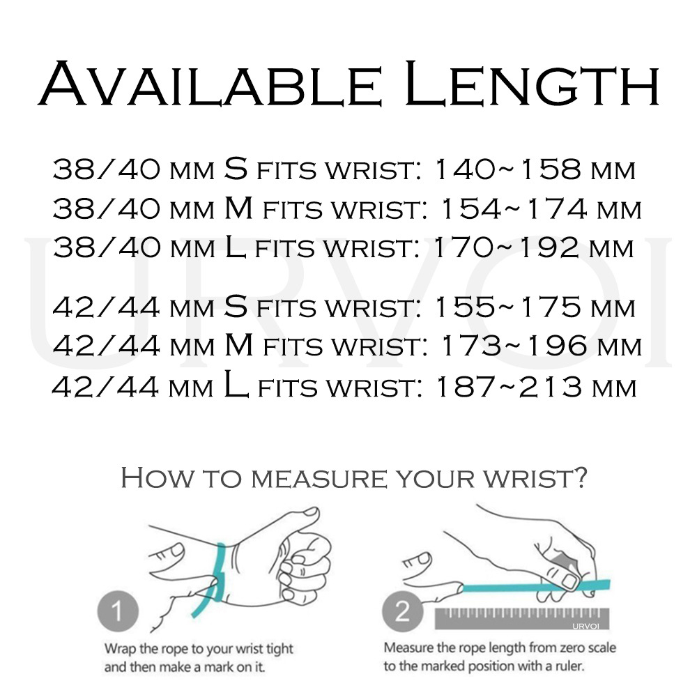 Loop de silicone URVOI para Ap - Solo Loop Strap avaliação e preço