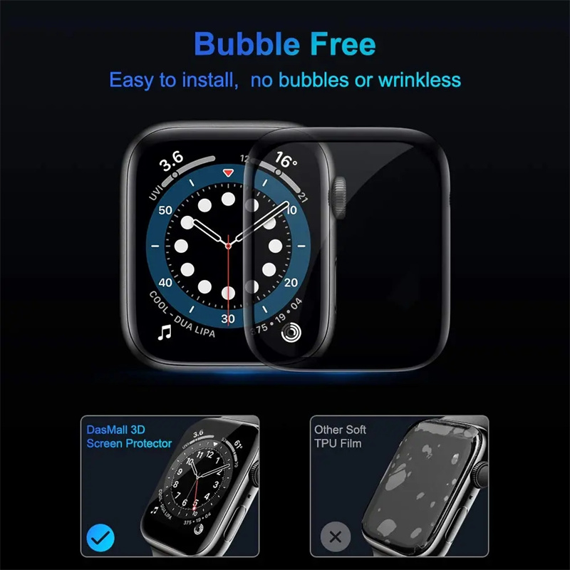 Vidro macio para apple watch p - Apple Smartwatch Accessories avaliação e preço