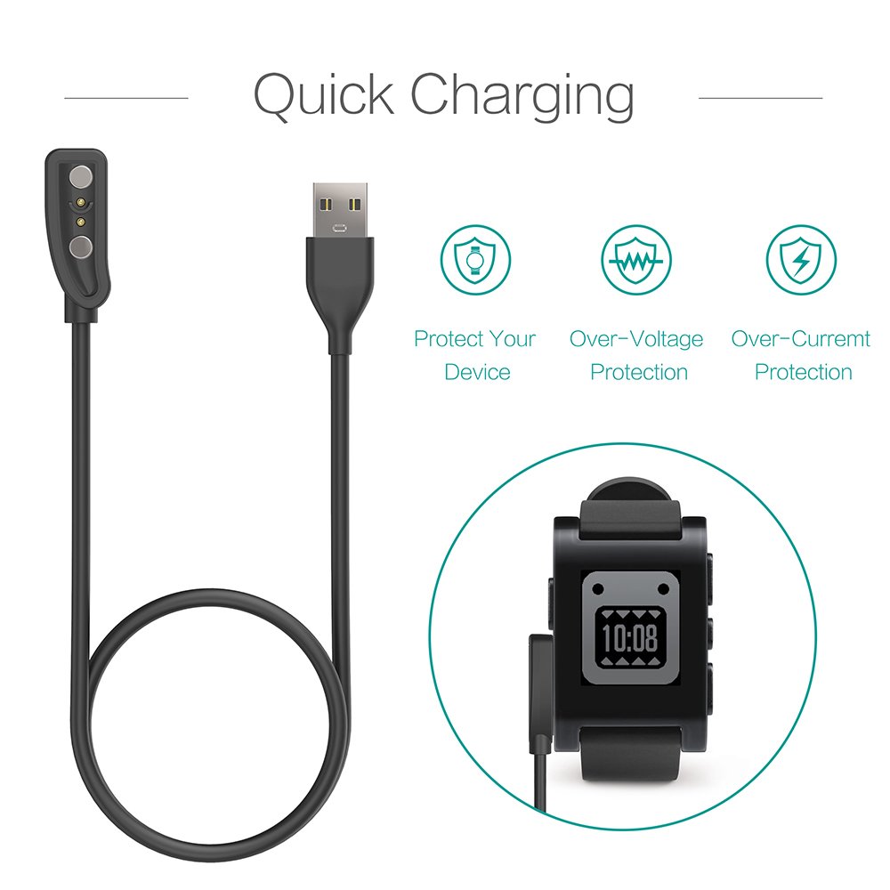 Carregador para seixo classic  - Pebble Smartwatch Accessories avaliação e preço