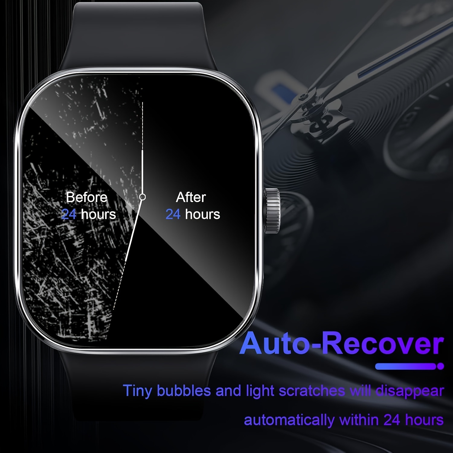 3-5 pçs vidro temperado premiu - Watch Face Protector avaliação e preço