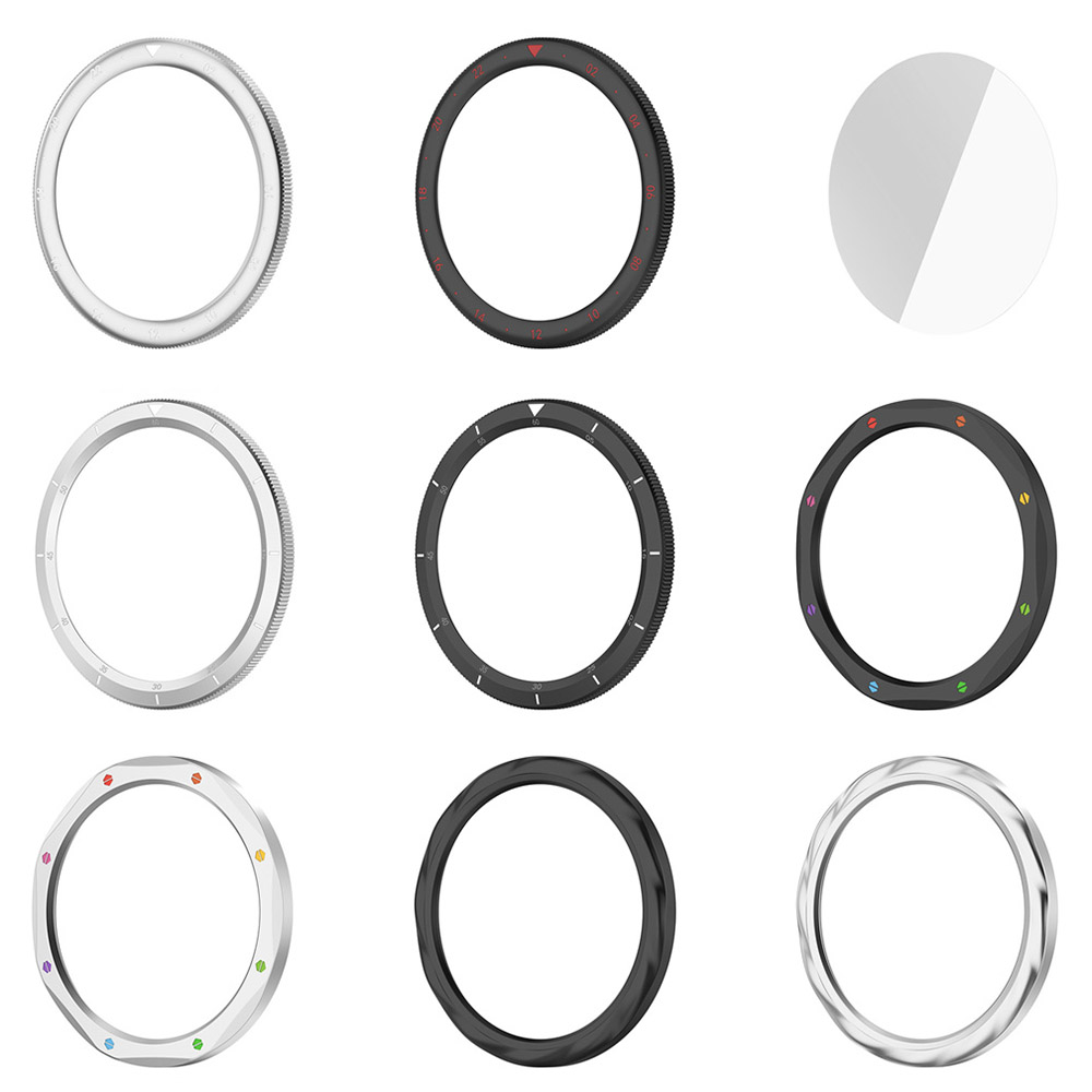 Anel de moldura de metal para  - Xiaomi Smartwatch S3 Accessories avaliação e preço