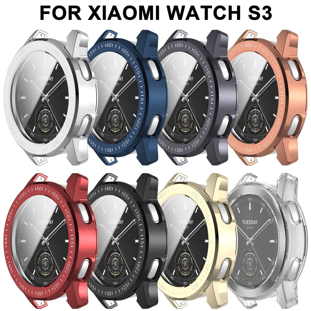 Nova capa completa tpu caso pá - Xiaomi Smartwatch S3 Accessories avaliação e preço