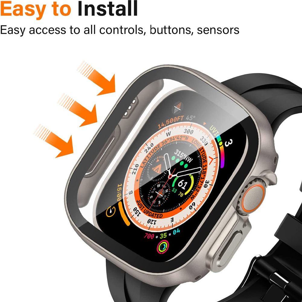Vidro + capa para apple watch  - Apple Smartwatch Accessories avaliação e preço