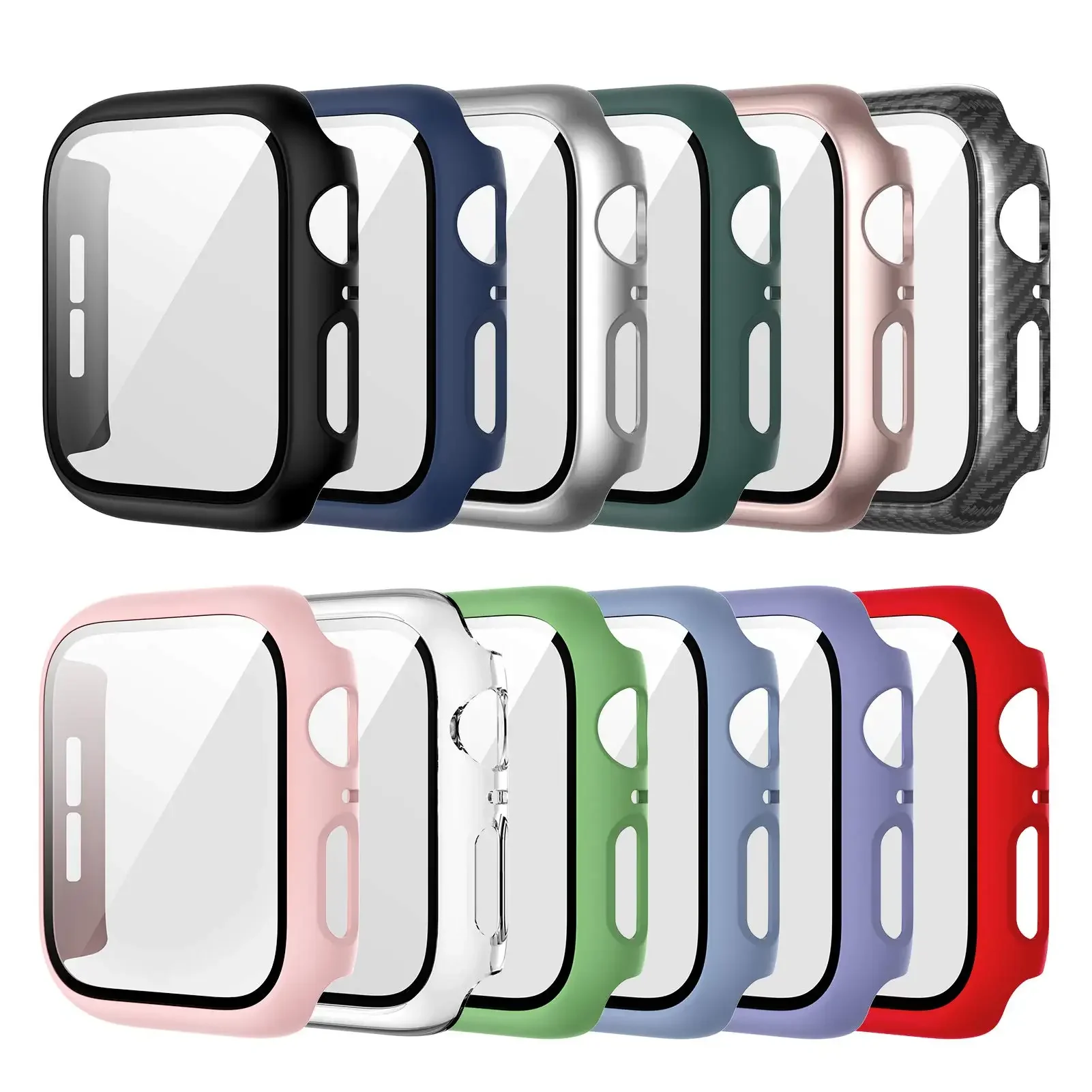 Vidro temperado + capa para ap - Apple Smartwatch Accessories avaliação e preço