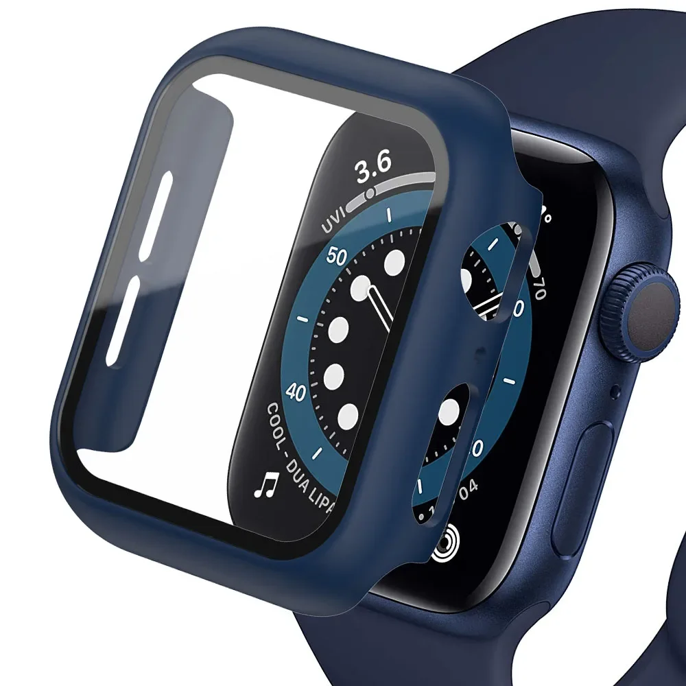 Vidro temperado + capa para ap - Apple Smartwatch Accessories avaliação e preço