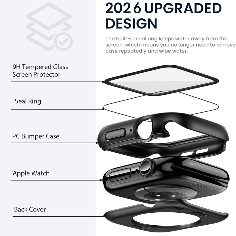Capa Protetora 360 para Apple  - Smartwatch Watch Accessories For Women avaliação e preço