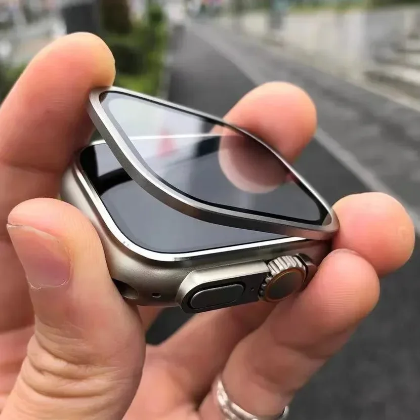 Vidro temperado para apple wat - Smartwatch Straps & Accessories avaliação e preço