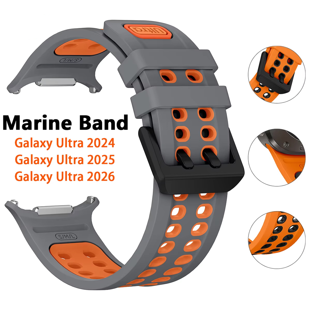 Pulseira de Silicone para Sams - Samsung Smartwatch Ultra Accessories avaliação e preço
