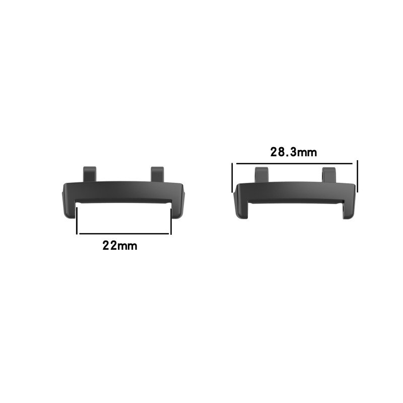 1 par de conector de metal par - Amazfit Smartwatch Accessories avaliação e preço