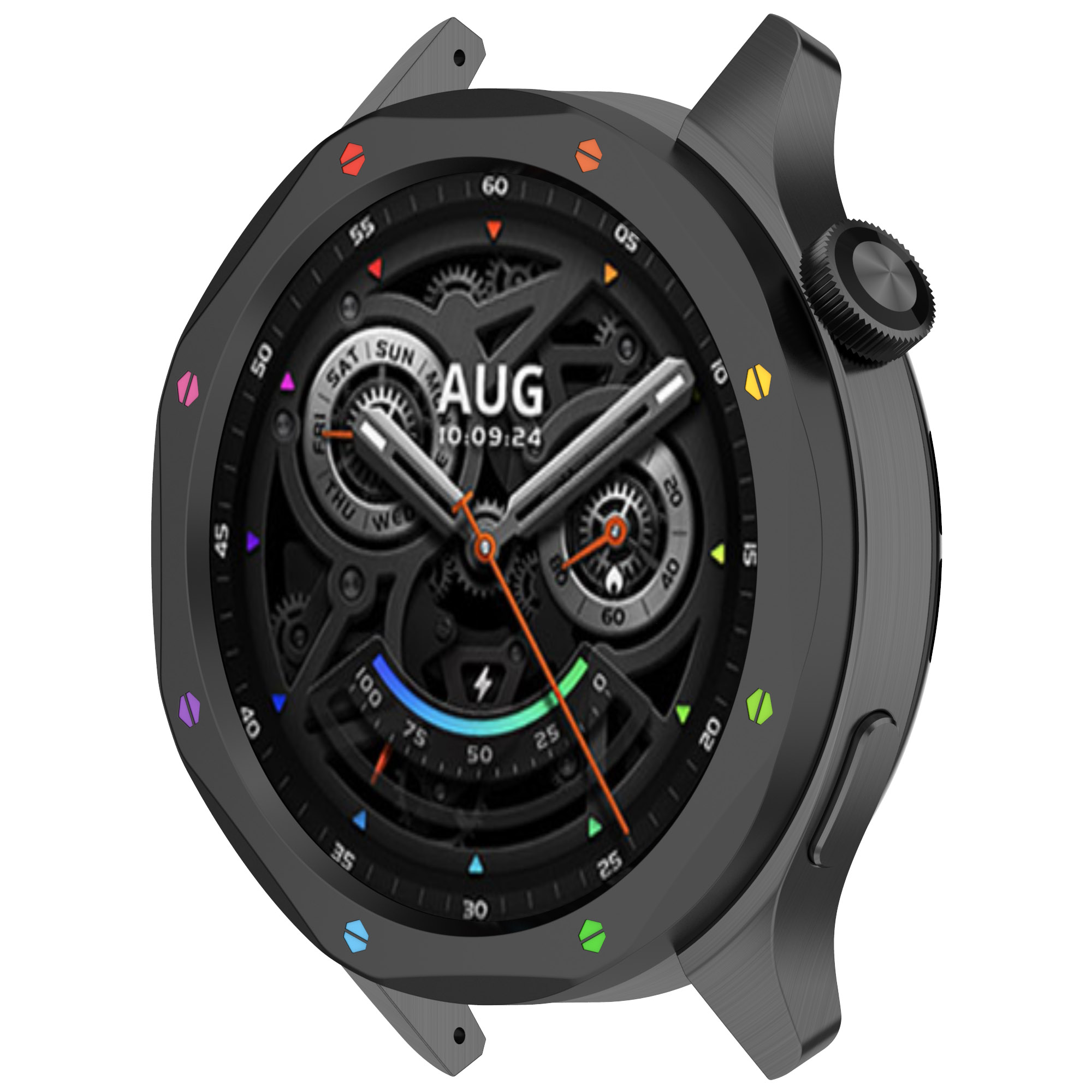 Moldura de metal anel caso par - Xiaomi Smartwatch S3 Accessories avaliação e preço