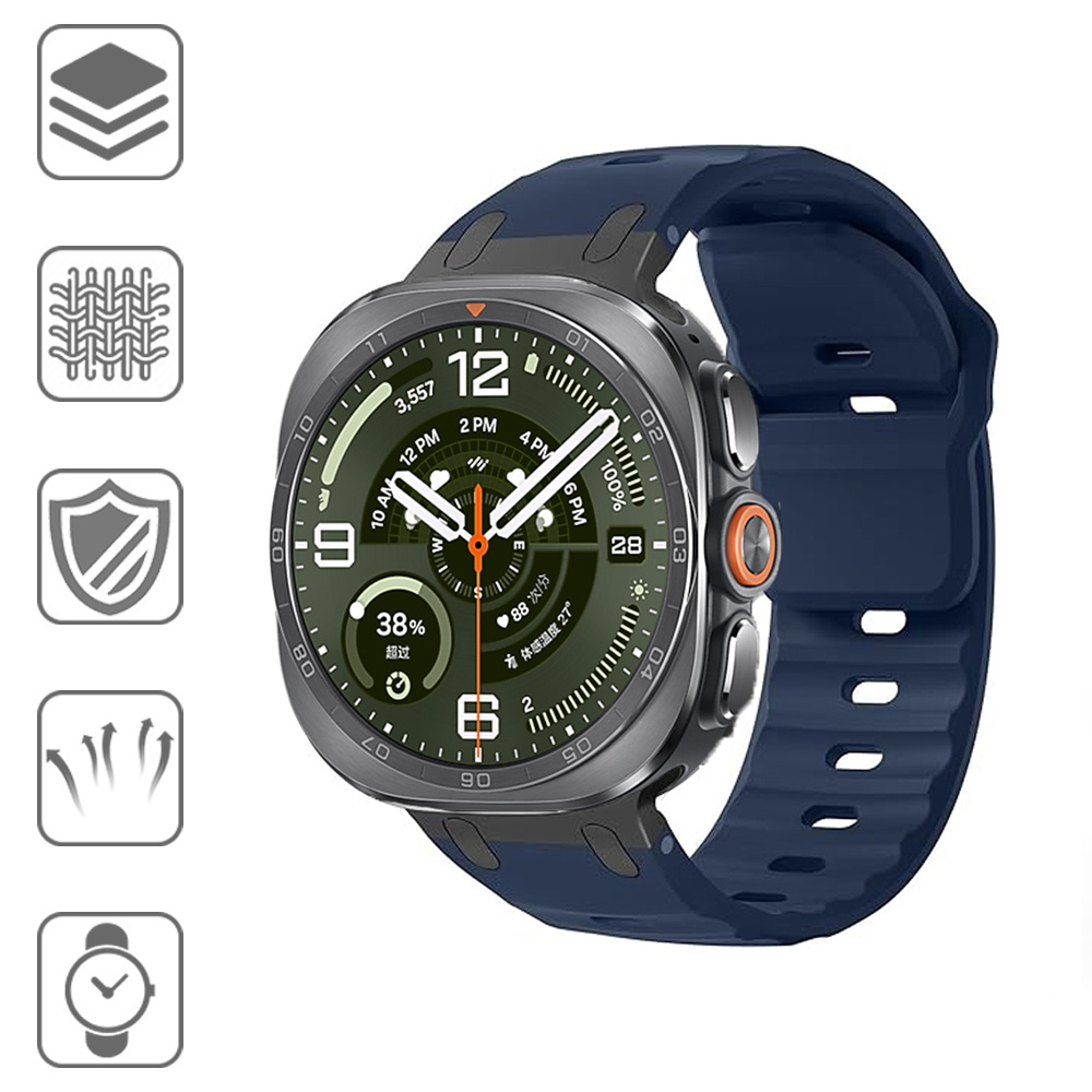 Pulseira de Metal+Silicone par - Samsung Smartwatch Ultra Accessories avaliação e preço