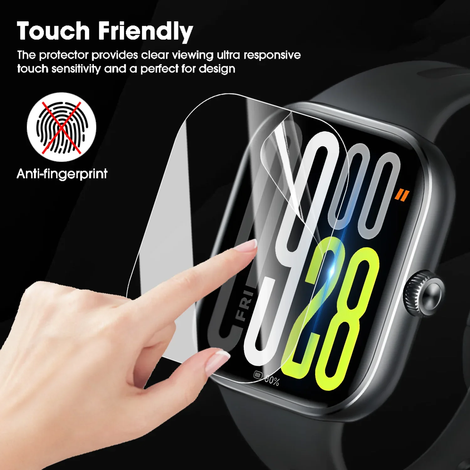 Película protetora de hidrogel - Watch Face Protector avaliação e preço