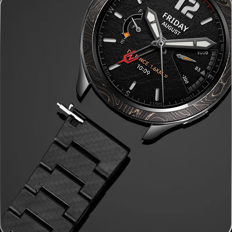 Pulseira de fibra de carbono p - Xiaomi Smartwatch S3 Accessories avaliação e preço