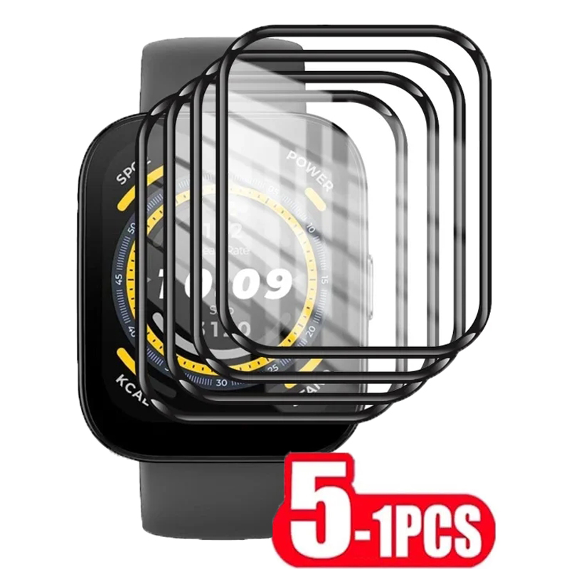 1-5 pçs protetor de tela para  - Amazfit Smartwatch Accessories avaliação e preço