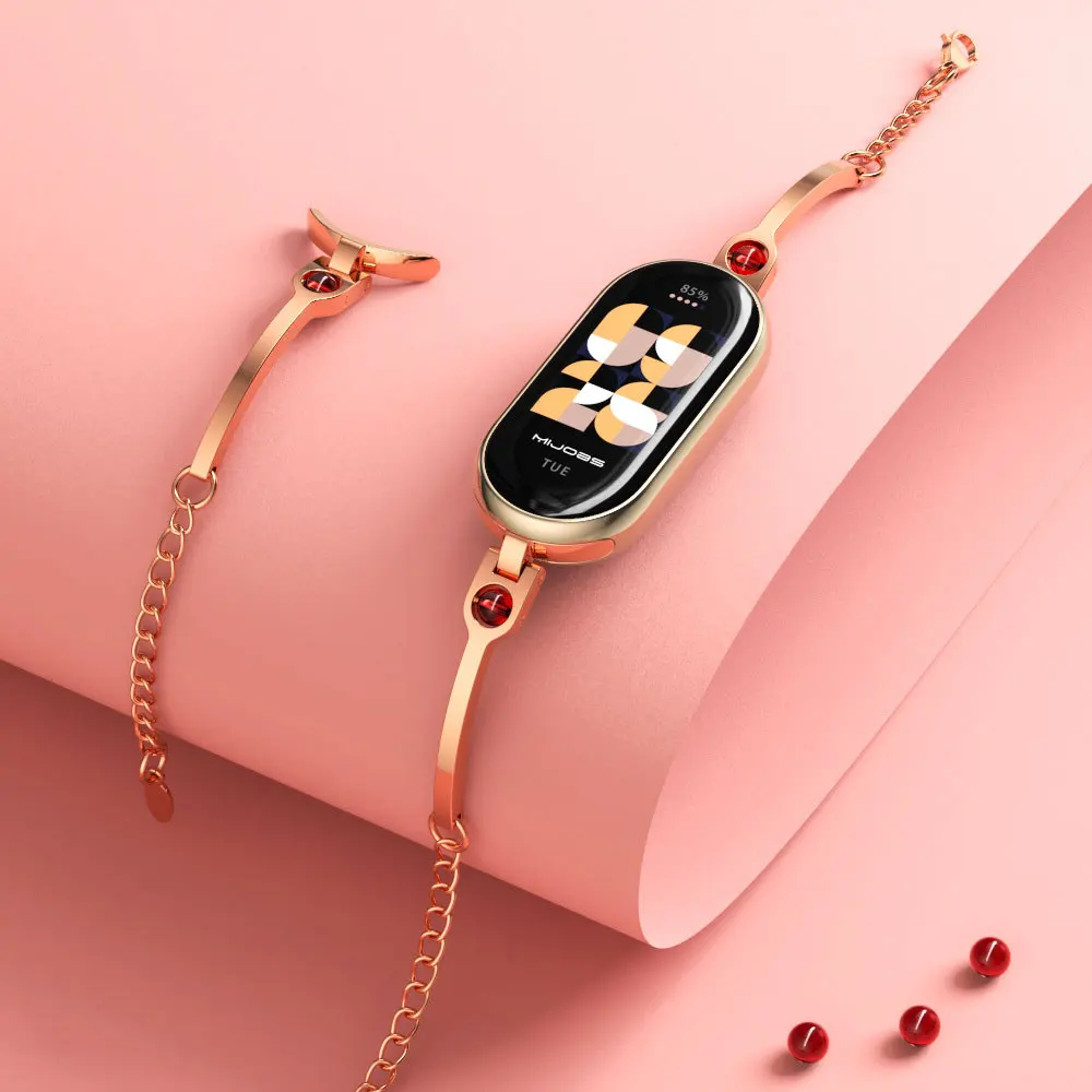 Pulseira de substituição de aç - Smartwatch Watch Accessories For Women avaliação e preço