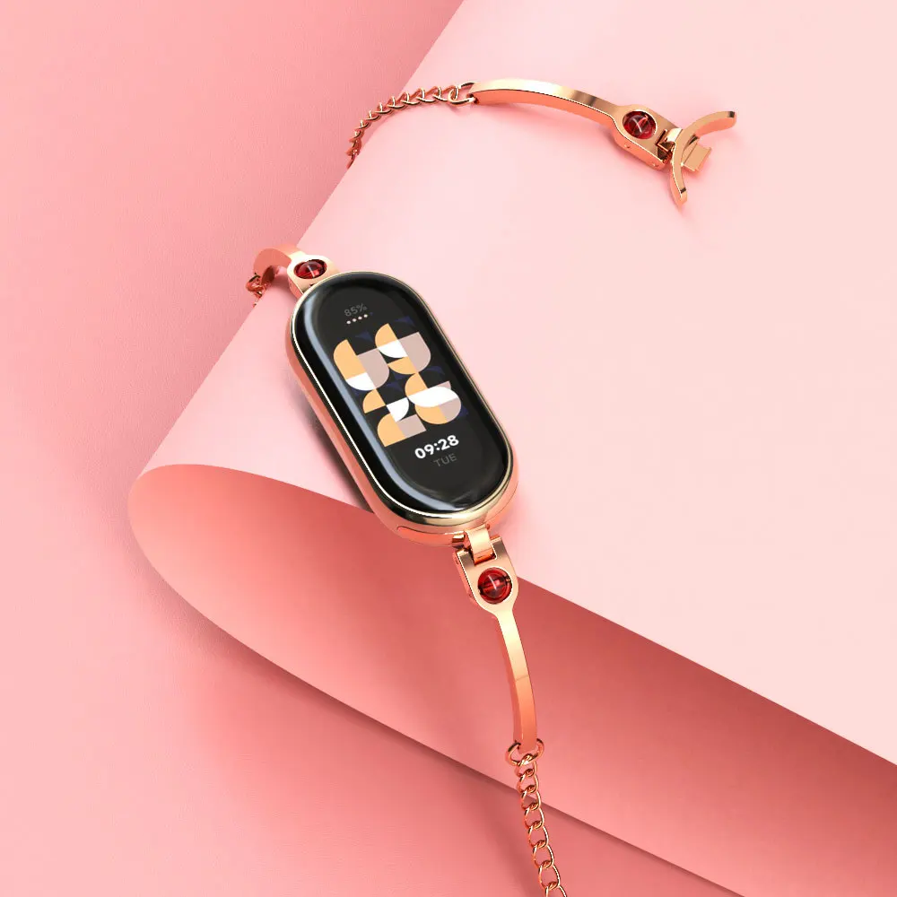 Pulseira de substituição de aç - Smartwatch Watch Accessories For Women avaliação e preço