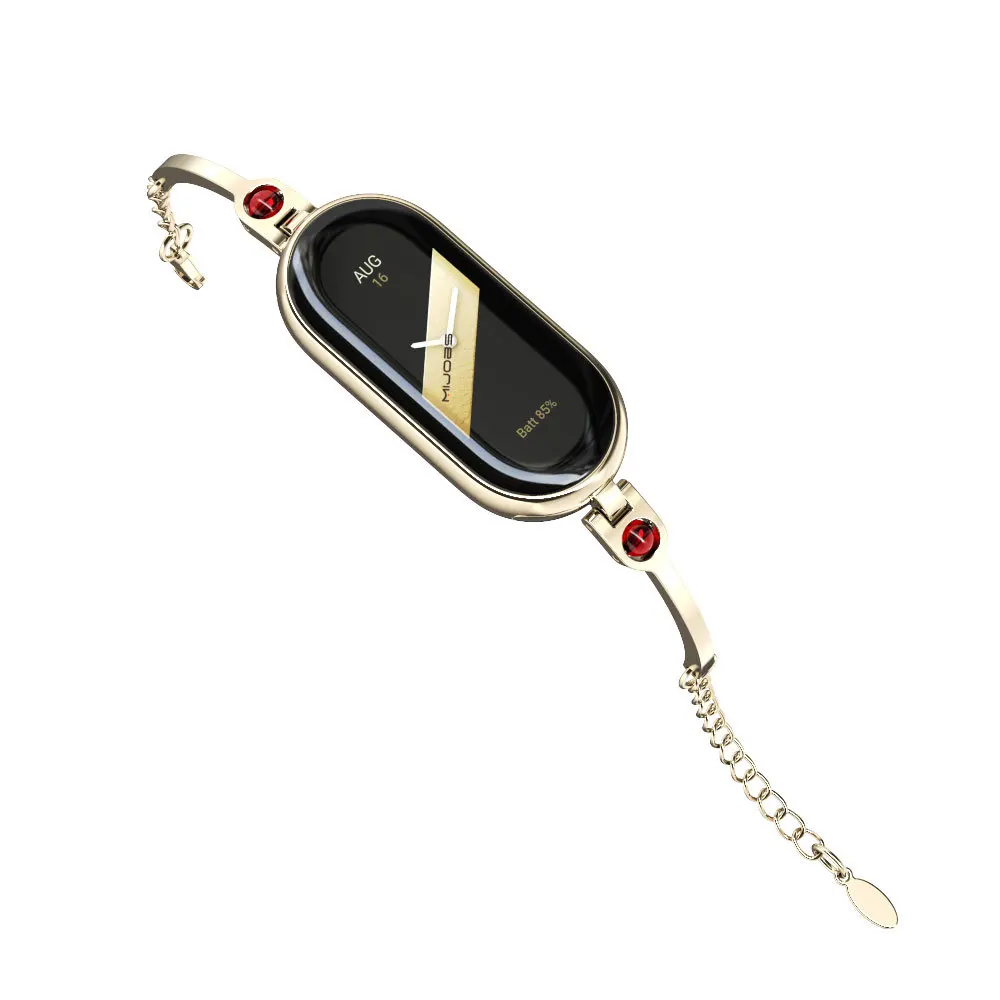Pulseira de substituição de aç - Smartwatch Watch Accessories For Women avaliação e preço