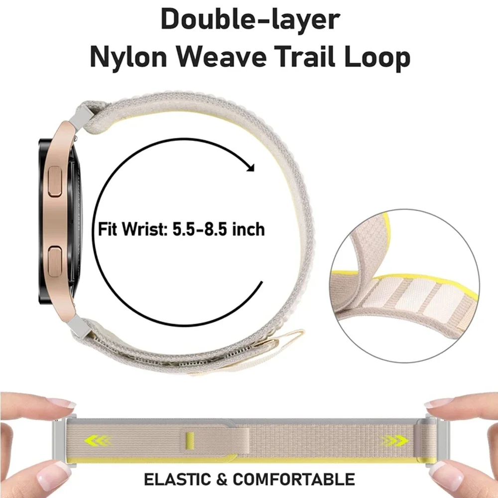22mm náilon esporte fácil ajus - Xiaomi Smartwatch S3 Accessories avaliação e preço